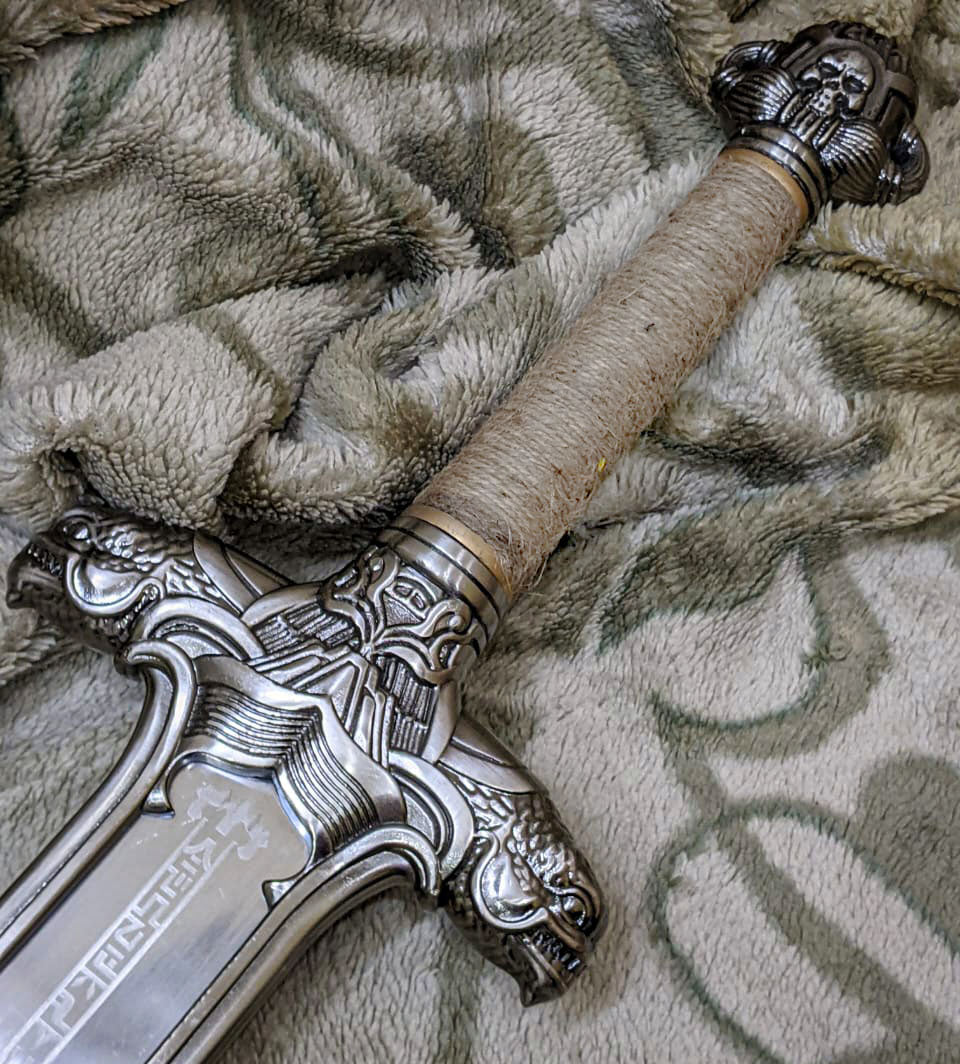 Hand-Forged Conan the Atlantean Sword | Legendary Barbarian Fantasy Sword, RA-230
